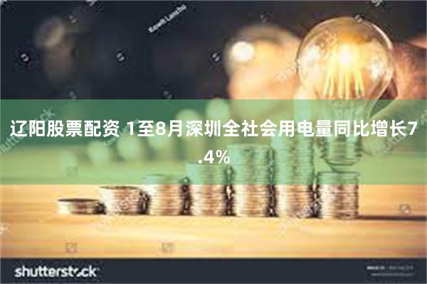 辽阳股票配资 1至8月深圳全社会用电量同比增长7.4%